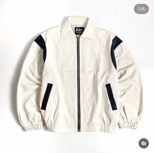 NWT ReBorn Cream & Black Jacket with Zipper